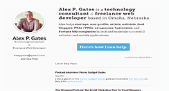 Desktop Screenshot of alexpgates.com